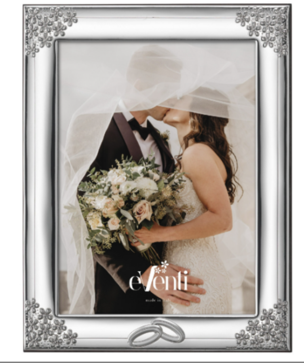 Imagem de Moldura em Prata para Casamento 13x18